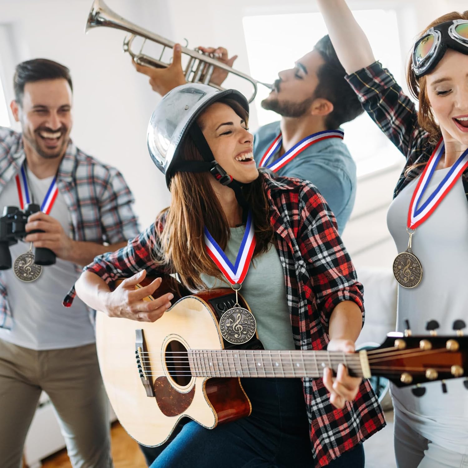 Quelay 100 Pcs 2'' Award Medals Bulk Gold Winner Medals with Neck Ribbons Metal Trophy Award Prize Gift for Tournaments, Competitions, Party, Kids and Adults