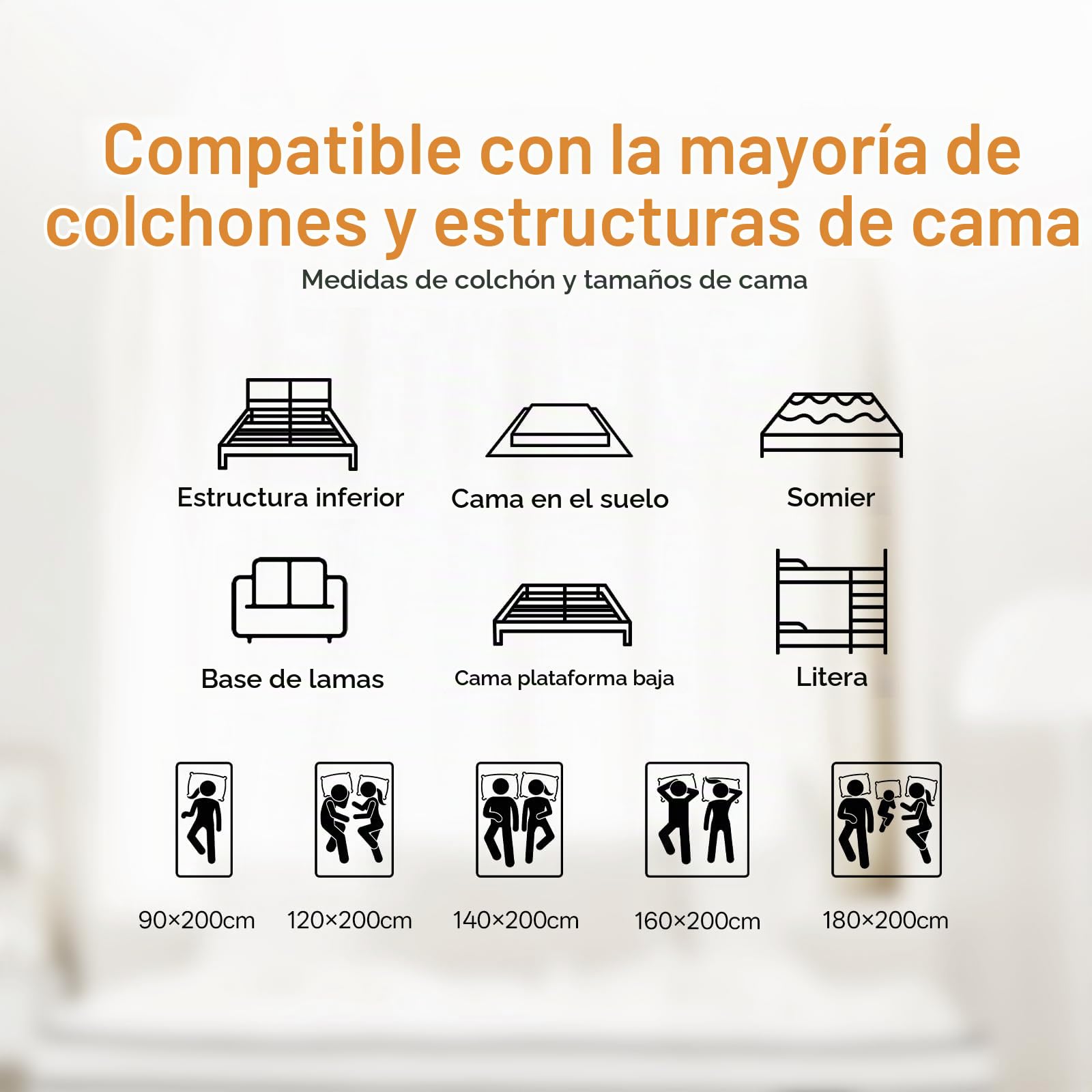Colchón híbrido de 160 x 200 cm – 25 cm con núcleo de muelles ensacados de 7 zonas, dureza H3, colchón ortopédico de muelles con espuma viscoelástica de gel, transpirable y cómodo (160 x 200 cm