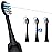 FitMount 3 Pack Toothbrush Replacement Heads Compatible with WaterPik Sonic Fusion 2.0, FitMount Flossing Brush Head Fit for Water-Pic SF-01W SF-02W and 2.0 SF-03 SF-04