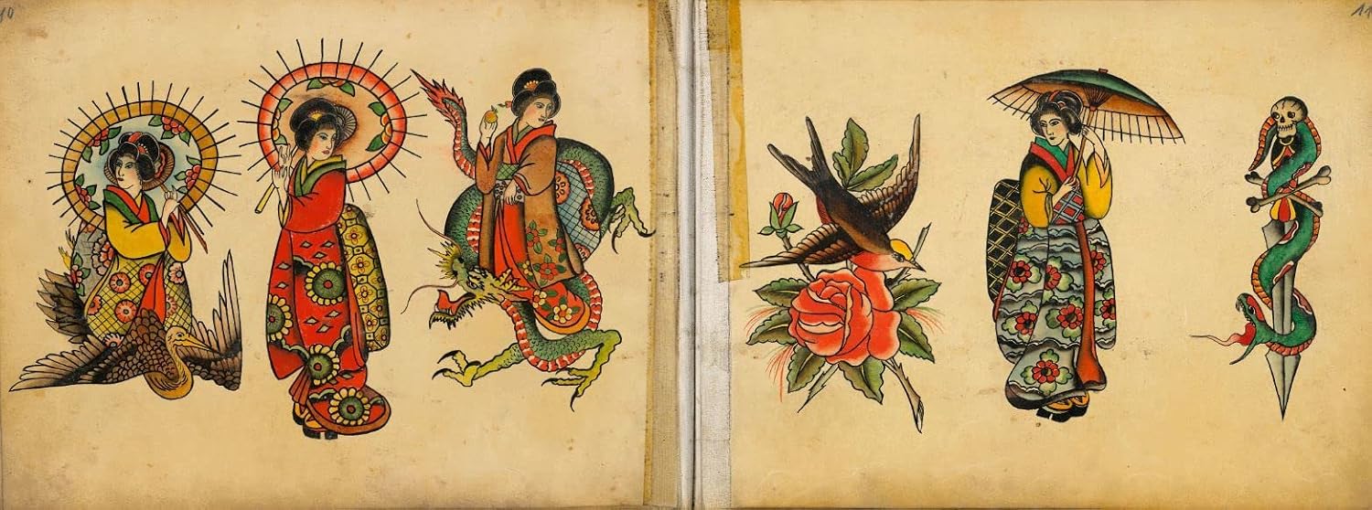 Christian Warlich: Tattoo Flash Book