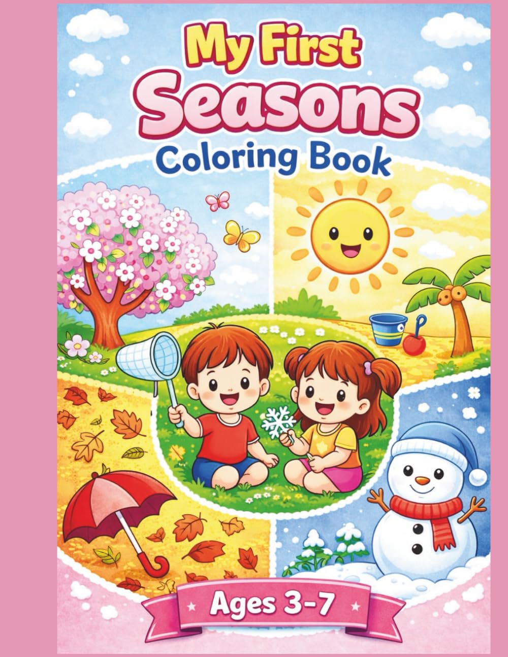 My First Seasons Coloring Book