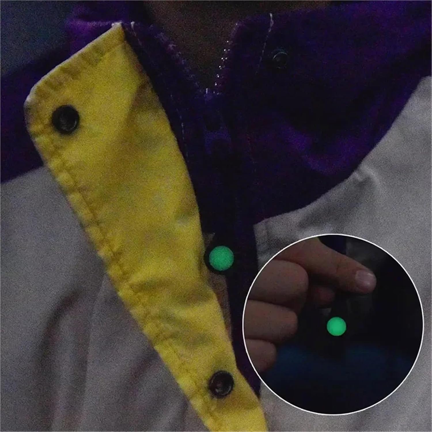 Glow in The Dark Zipper Pulls 60 Pcs Luminous Zipper Pullers Glow in The Dark Heads for Outdoor Camping Hiking Coat Tent Luggage Backpack Kit Marker