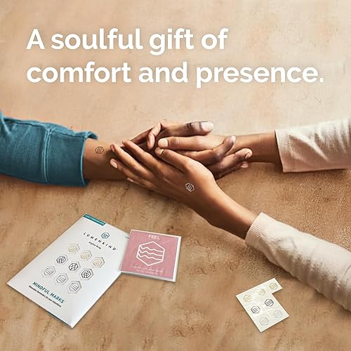 Light Through Loss Pack - Mindful Marks - Ideal Gift for Grief, Loss and Healing - Sympathy Gifts for Loss of Loved One - 36 Intention Marks - Remembrance & Bereavement Gift for Grieving(Multi)