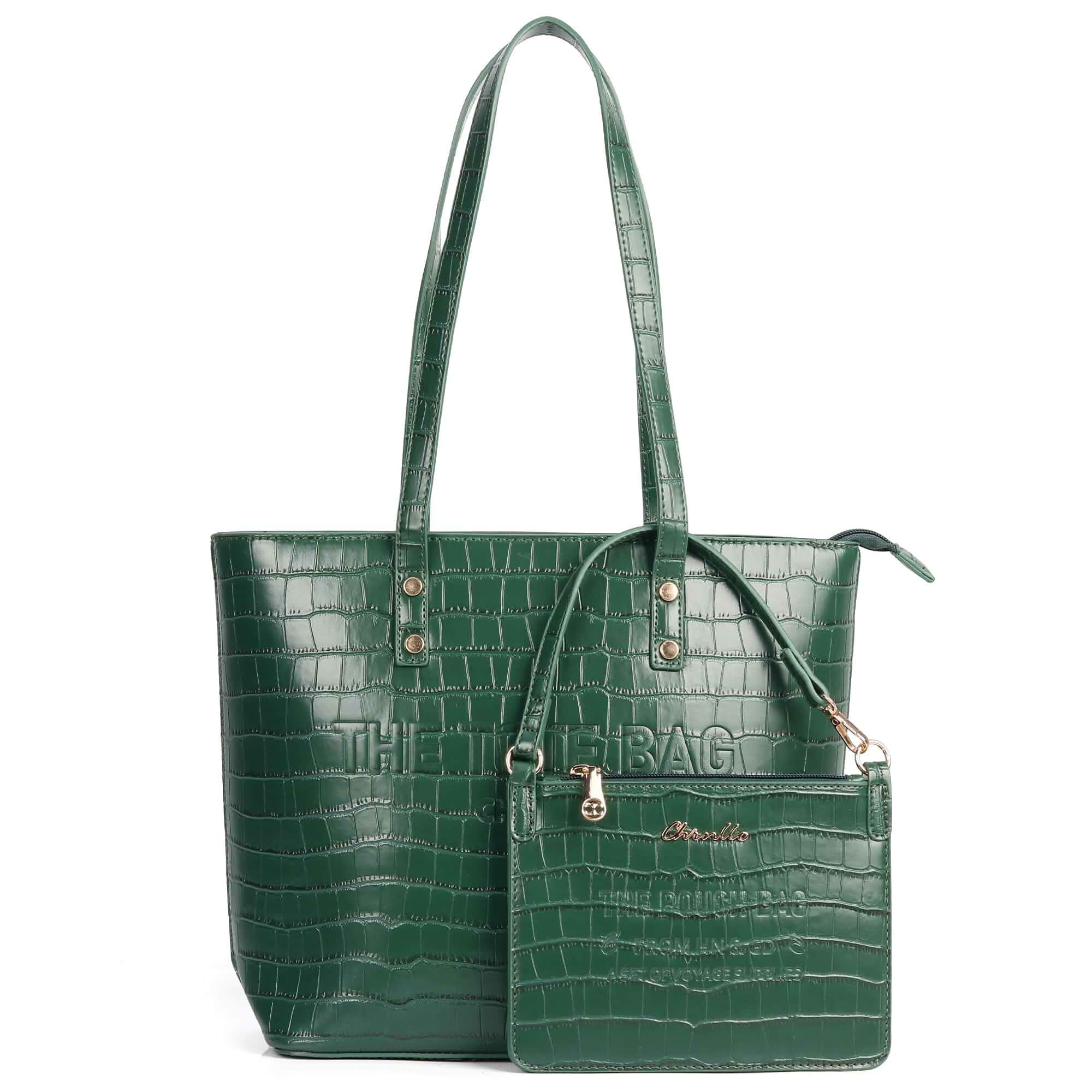 Chinllo Tote Bag for Women, Medium Top Handle Handbags Purse