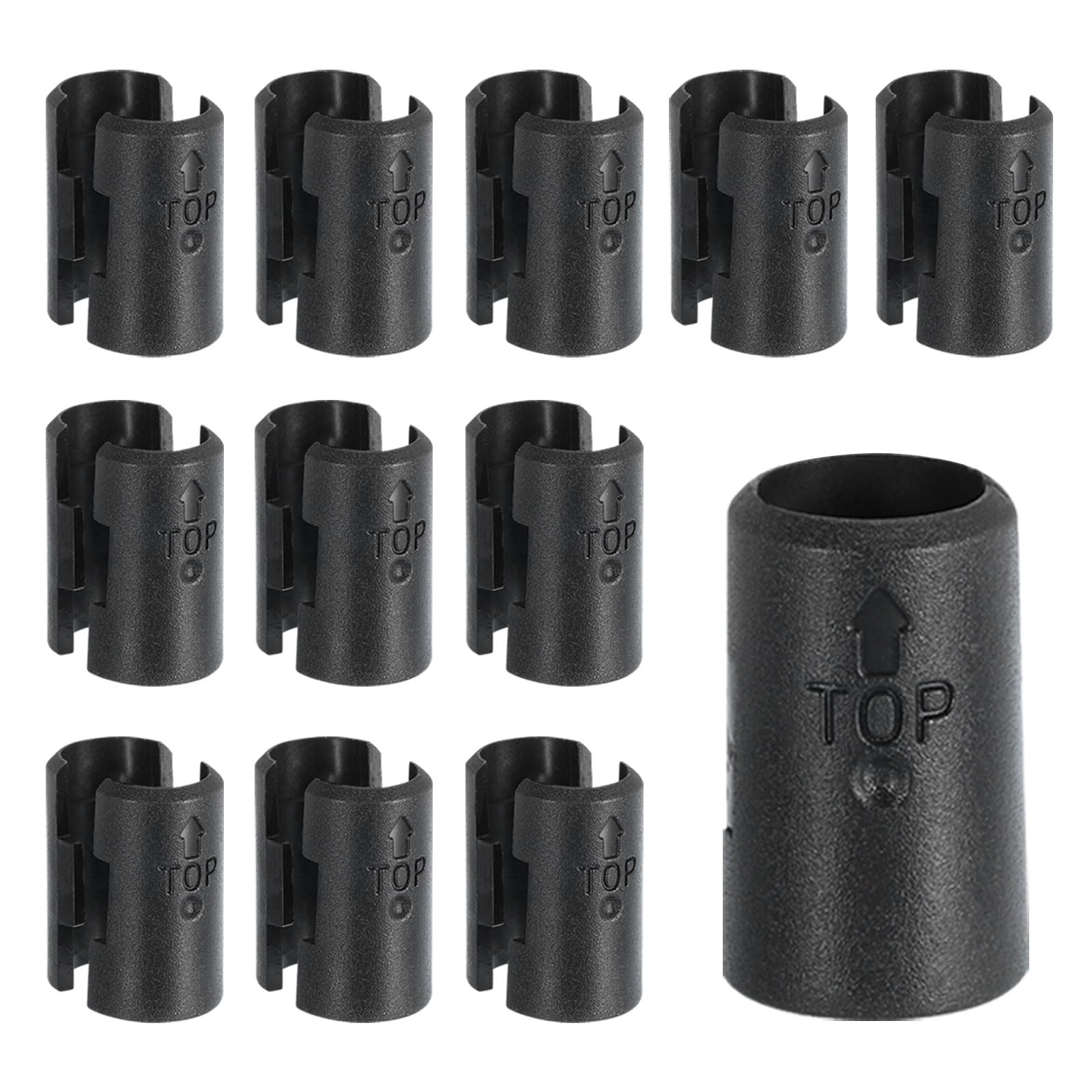 Photo 1 of uxcell Wire Shelf Clips - 24 Pack