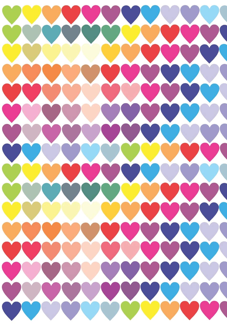 Notebook: Cute Heart Print Journal For Kids | 120 Pages, Lined, 7 x 10 in (17.78 X 25.4 cm) (Creative Kids Journals)