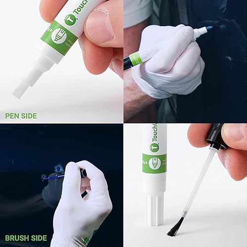 Miniatura 7 de TouchUpDirect KH3 - Brocha de retoque de obsidiana negra compatible con Infiniti Exact Match - Kit esencial