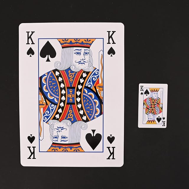 Foto 3 de 8 de (1, Original Packaging) - MY Games Giant A4 Playing Cards