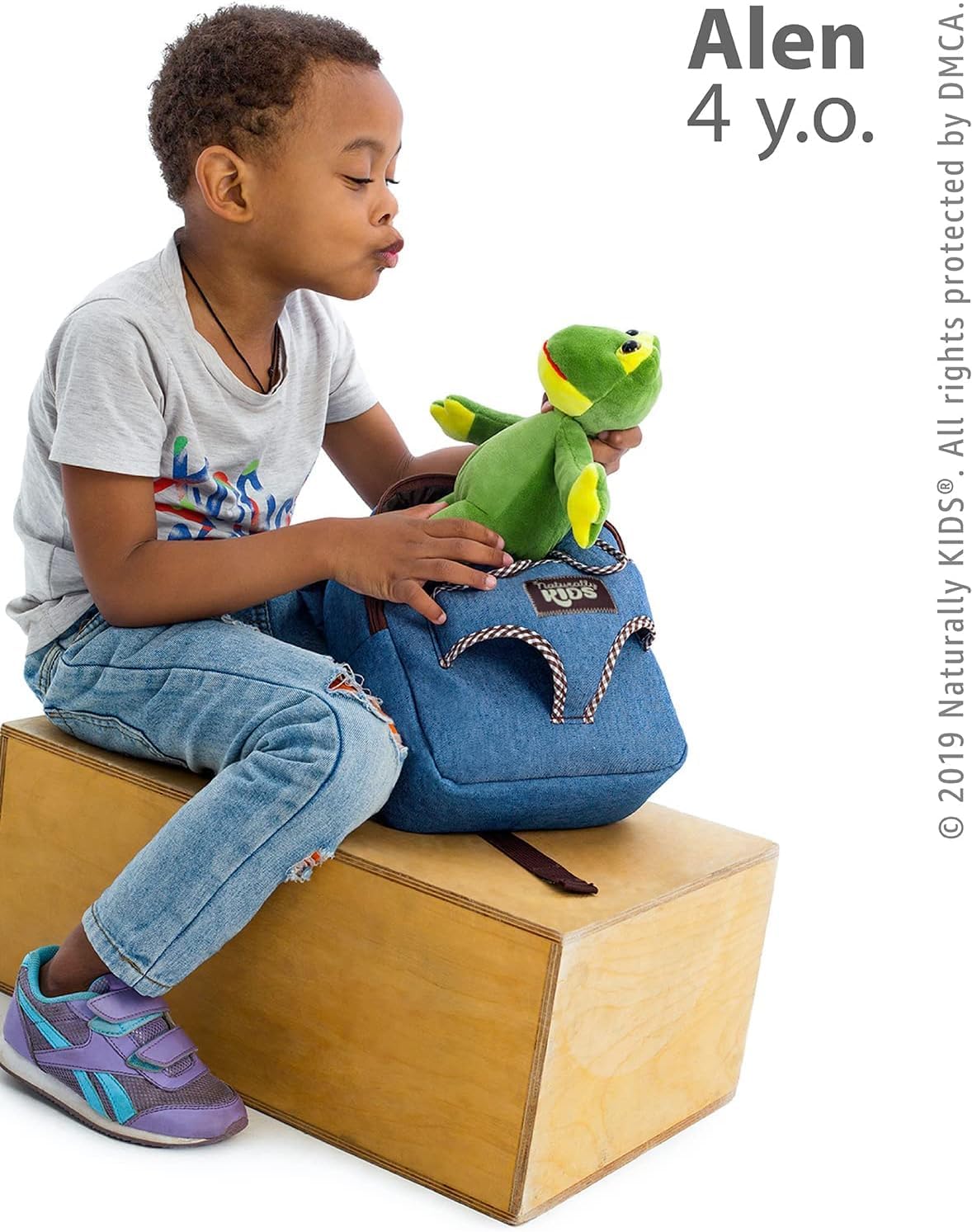 Frog Backpack, Frog Toys for Kids 3-5, Toddler Stuffed Animal Gifts for 2 3 4 5 Year Old Girl Boy - Image 6