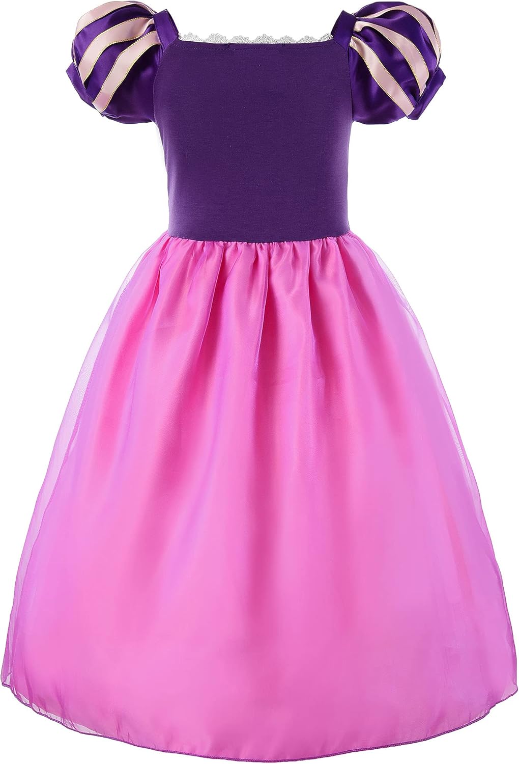 JerrisApparel Girls Princess Costume Halloween Cosplay Dress Party Wear with Accessories - Image 3