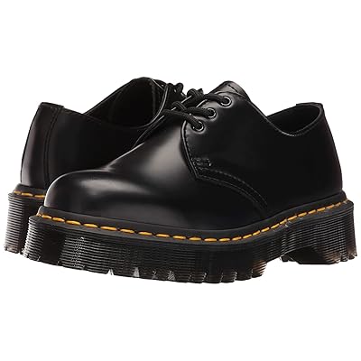 Dr. Martens 1461 Bex Smooth Leather Oxford Shoes Black Smooth
