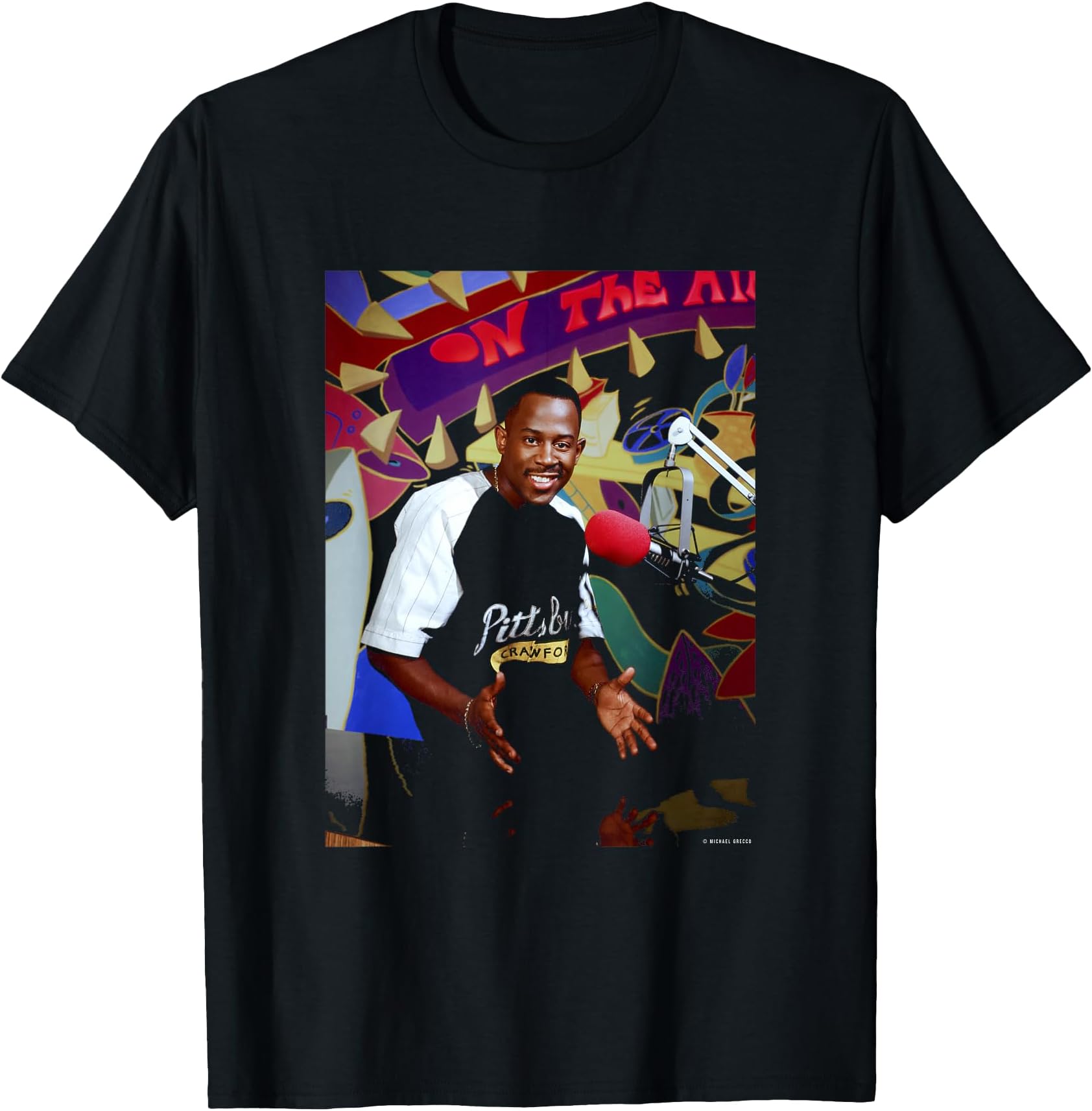 The Martin Show Actor Martin Lawrence By Michael Grecco T-Shirt