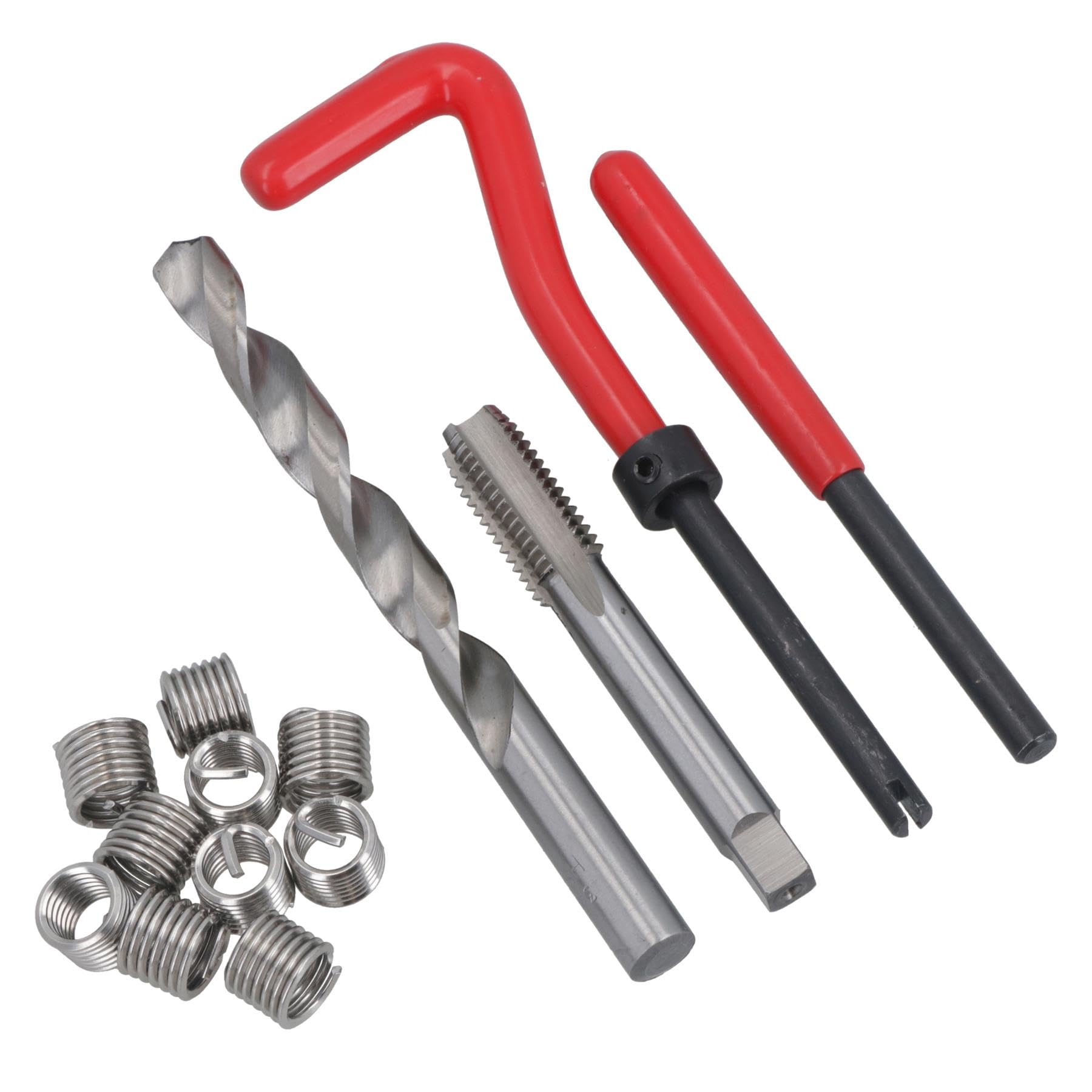 AB Tools 3/8 Zoll x 16 UNC Imperial Gewinde Reparatursatz Helicoil Set für beschädigte Gewinde 14-teilig