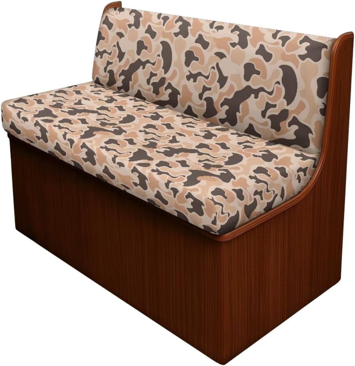 SEANATIVE Rooster Camo RV Dinette Couch Cover High Stretch Sofa Covers for Camper Car Bench Pet Dog Cat Proof Loveseat Slipcover Non Slip Covers for RV Furniture Protector