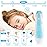 Baby Grooming Kit, Infant Safety Care Set with Hair Brush Comb Nail Clipper Nasal Aspirator,Baby Essentials Kit for Newborn Girls Boys (Blue-20 in 1)