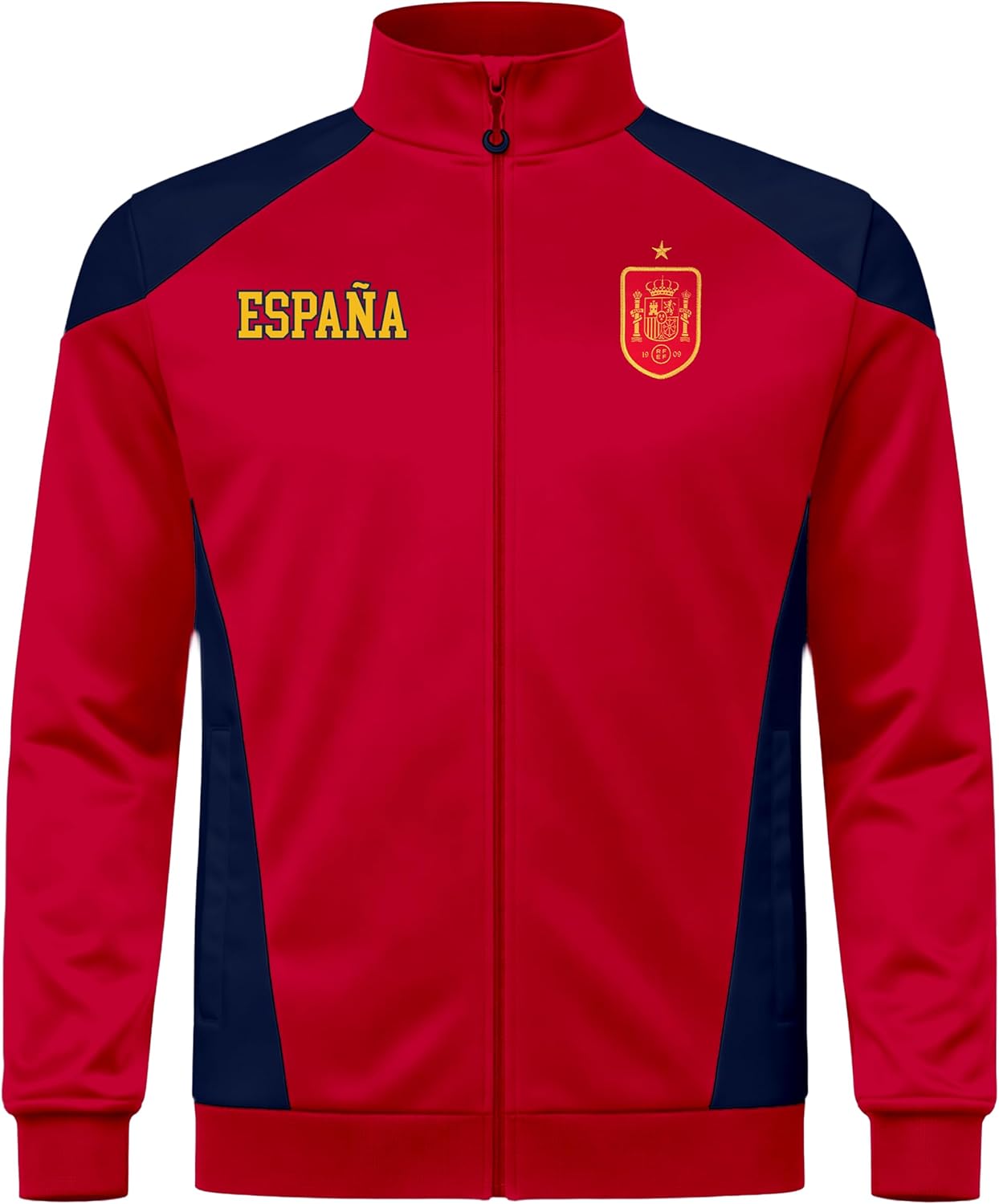 Icon Sports Officially Licensed Royal Spanish Football Federation Track Jacket - Unisex Kids - Image 3