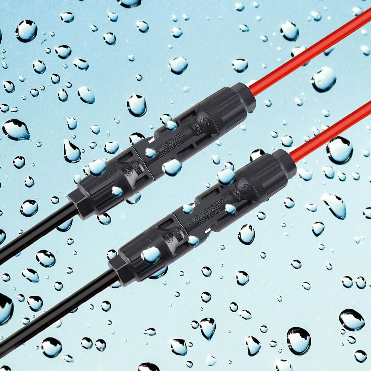 Solar connector met zonnekabel I Kalitec zonnekabelset I 10m zonnekabel 2x4 mm2 à 5 Solar connector met zonnekabel I Kalitec zonnekabelset I 10m zonnekabel 2x4 mm2 à 5