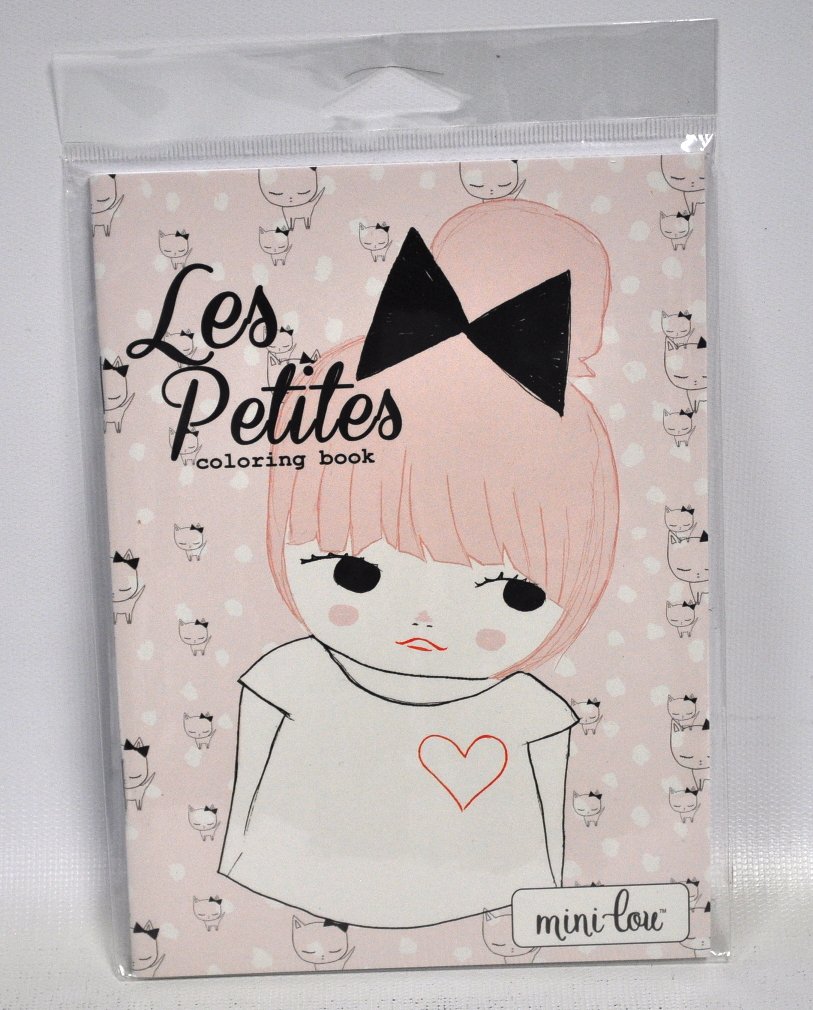 Mini Lou Les Petites Coloring Book