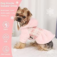 Vista 50 de Suéter para perro, ropa para cachorros, para perros pequeños, niño, niña, mascotas, sudaderas para perros clima frío, abrigos de perrito, sudadera