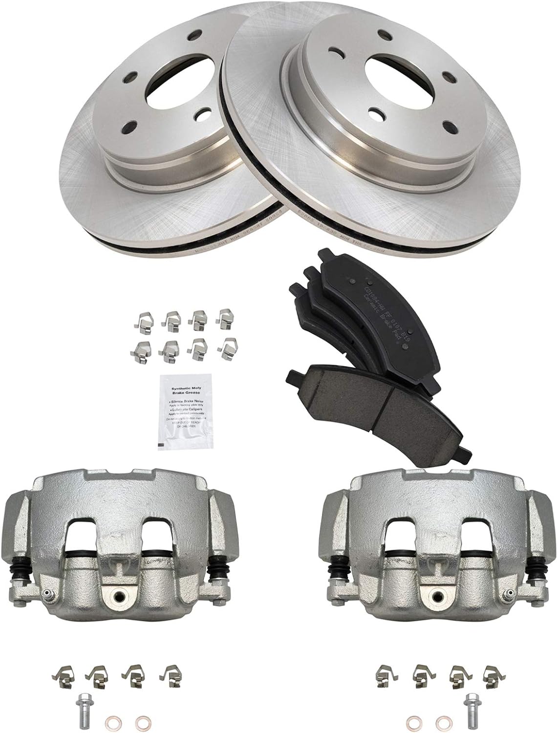 Front brake pad & rotor kit for 2006-2008 Dodge Ram 1500