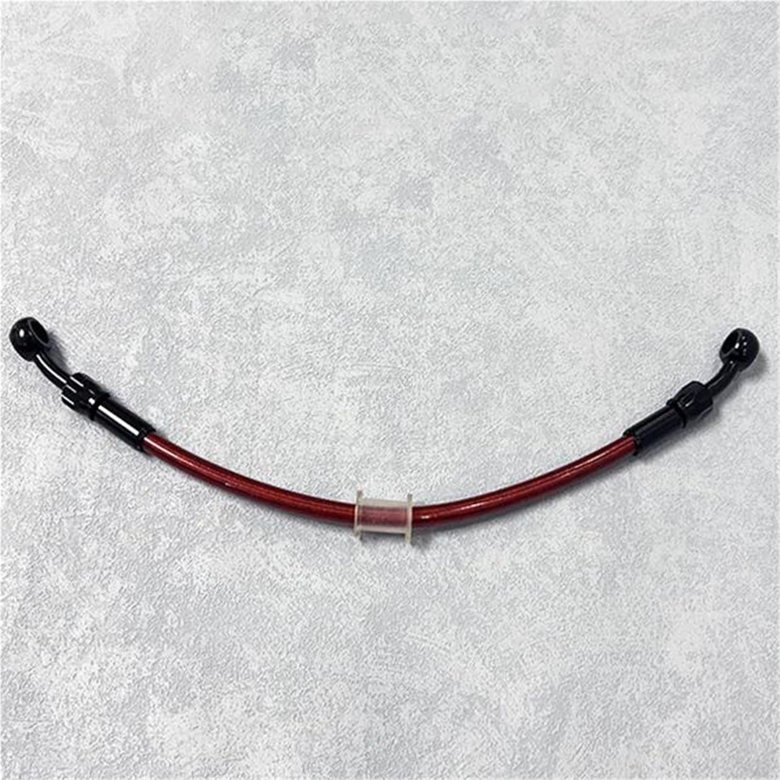 Hydraulic Brake Hose Motorcycle 360 Degree Rotating Banjo M10 28°-28°/28°-45° Brake Hose Oil Clutch Pipe Stainless Steel Braided Accessories(28°-28°200cm)