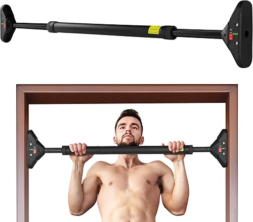 Miniatura 2 de Yes4All Barra de dominadas de puerta resistente, agarre múltiple, construcción de barra sólida