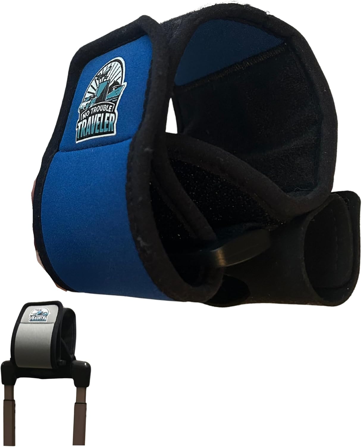 Hands-Free Luggage Guide – Forearm Sleeve Travel Accessory for Spinner Carry-On Suitcases, Steer Your Bag Without Holding the Handle