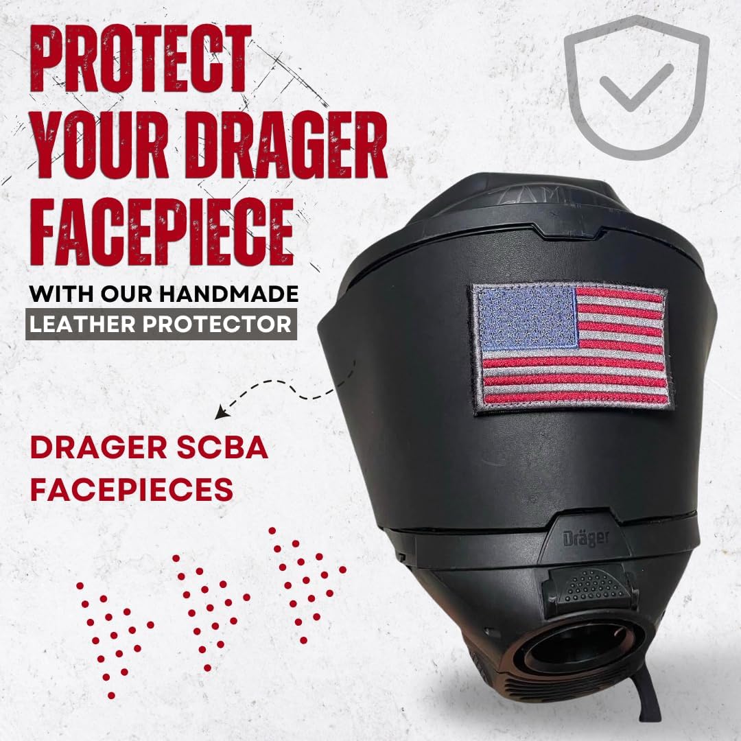 Firefighter facepiece Protector for Drager SCBA Firefighting Masks