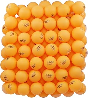 MAPOL 100 Pack 3-Star Orange Ping Pong Balls - Advanced Training Table Tennis Balls with Superior Bounce & Power