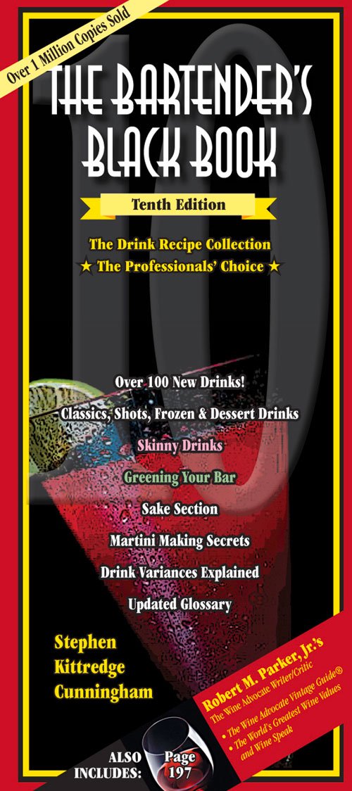 The Bartender's Black Book      Spiral-bound – November 1, 2011