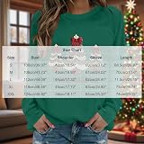 Aymnlox Christmas Sweatshirts – Long sleeve pullover style