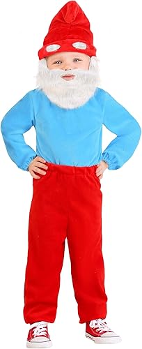 Miniatura 1 de Disfraz de pitufo para niños pequeños de 2T 4T