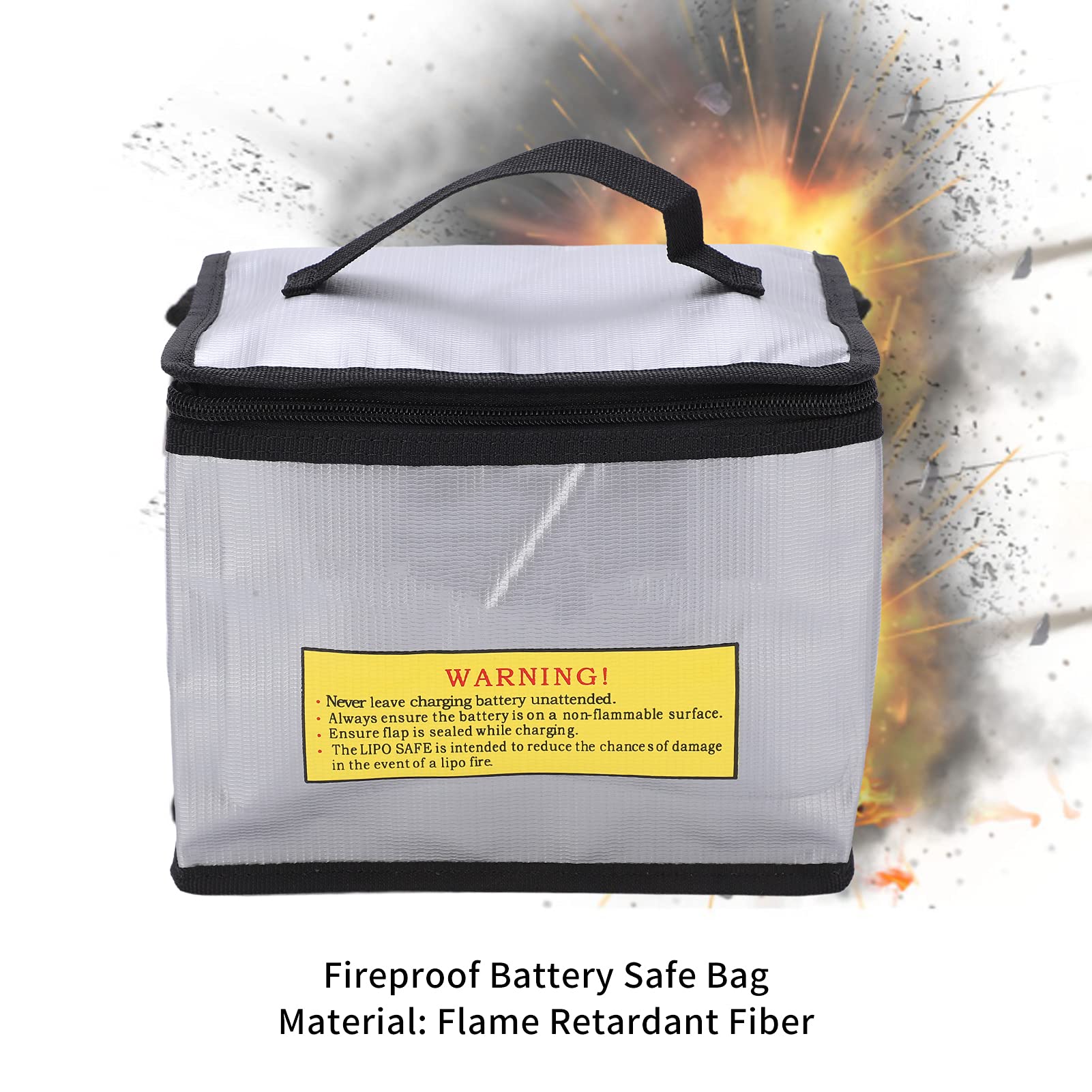 Sac De Sécurité Anti-Feu Pour Batteries Lithium - Protection Stockage Transport Batteries Drone, Powerbank