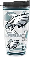 Vista 29 de Rico Industries NFL Football Vaso con aislamiento de pared doble Mayhem de 16 onzas, Tritan, con tapa