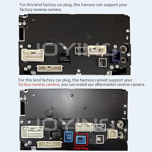 Miniatura 3 de JOYING Arnés de cableado de radio para Toyota Tundra, Sequoia, Sienna, 4runner, Prius, adaptador de arnés JBL Plug and Play Support Factory SWC,