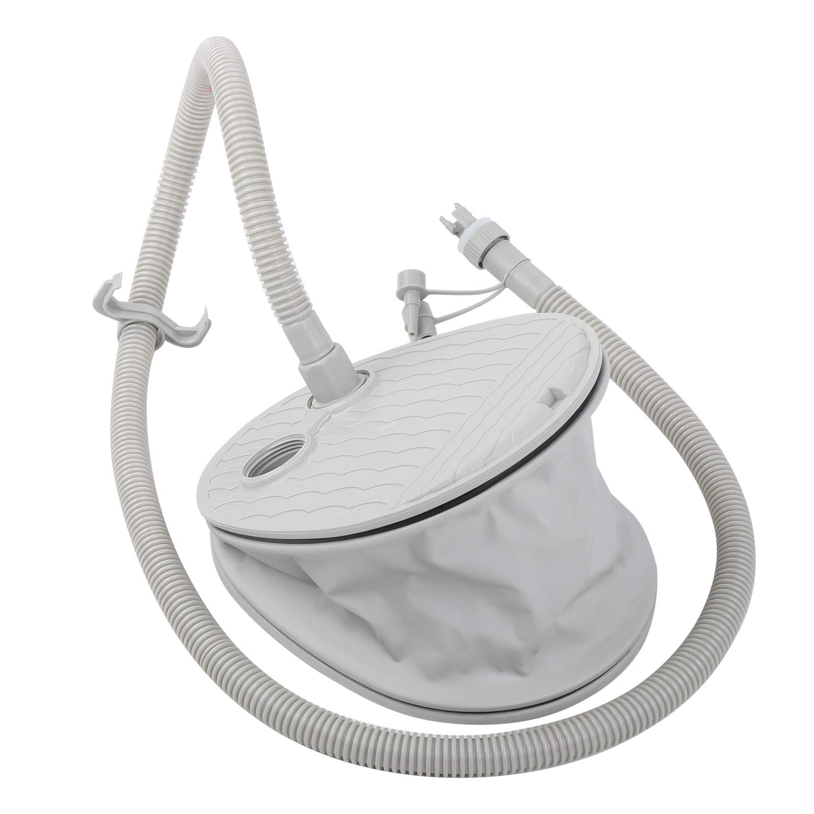 Pompka nożna MechKit XL Przenośny inflator z dyszami przyłączeniowymi w 3 rozmiarach do pontonów, desek surfingowych, łodzi z PVC, dmuchanych sof i innych, wytrzymały materiał z