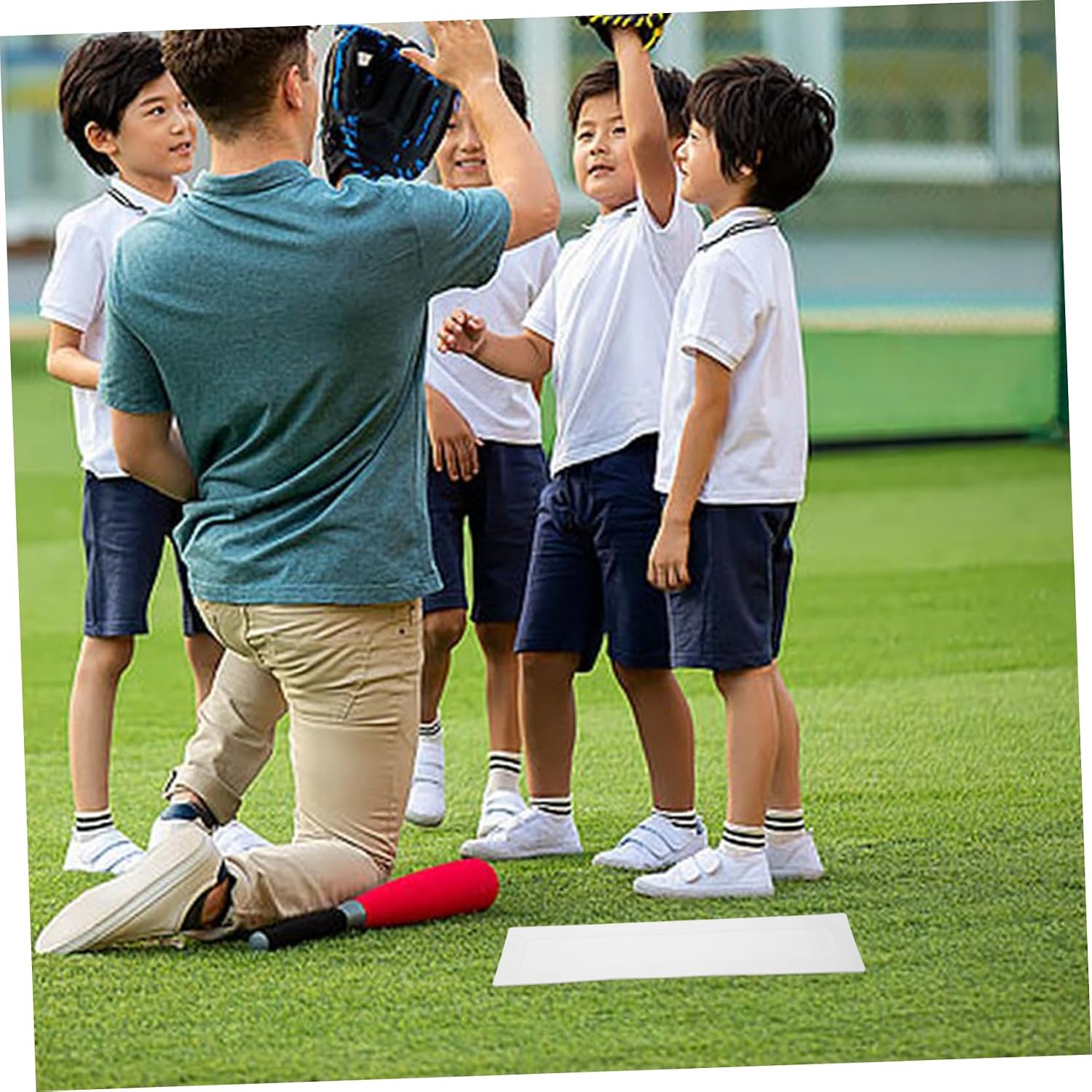 Baseball Training Equipment Compact Pitcher Markers Board Home Plate Rug Markers Marking Spot for Practice