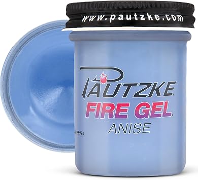 Pautzke Fire Gel Bait Scent Fishing Attractant, Long-Lasting Fish Scent Gel, Freshwater Saltwater Compatible, Strong Scent Trail, Easy Apply Lure Enhancer