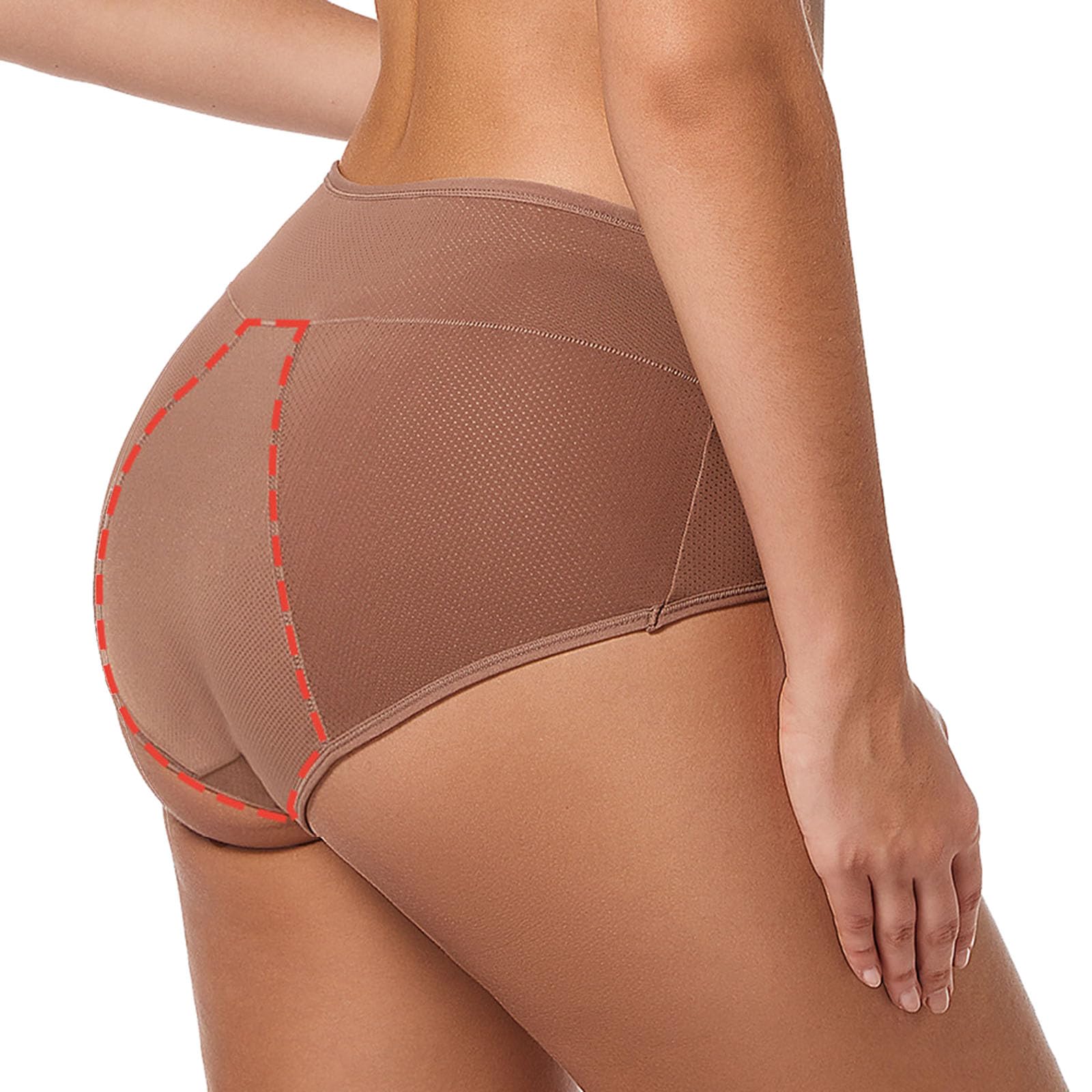 Generico Intimo Impermeabile per Donne, Slip in Cotone Lavabili e riutilizzabili, Slip protettivi per l'incontinenza