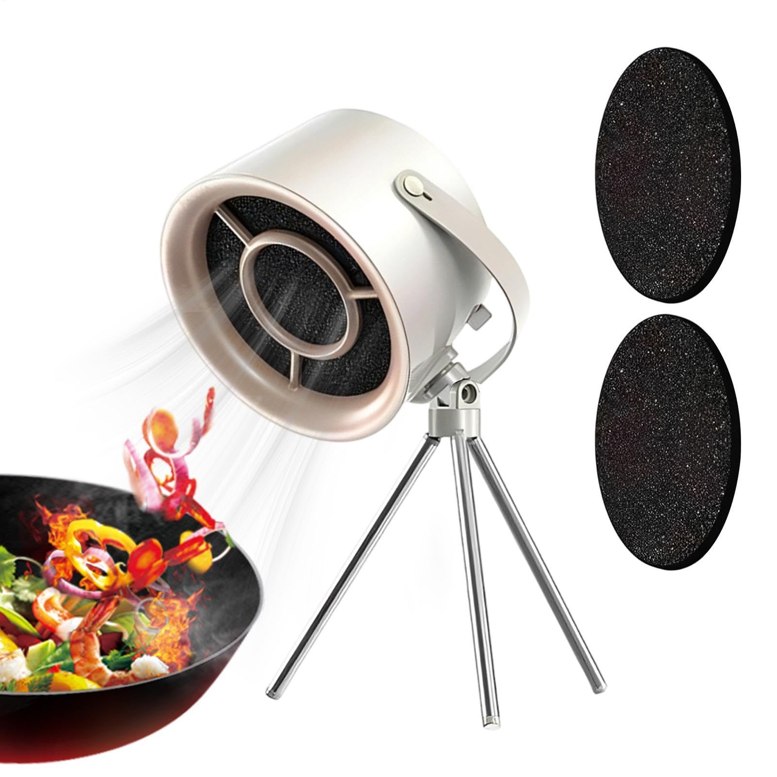 Hotte Aspirante Portable pour Cuisine Ventilateur Portable 3 Vitesses avec
