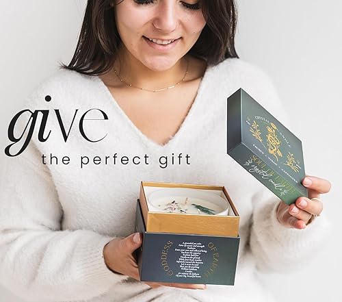 Miniatura 8 de Vela de cristal curativo, 12 onzas, 3 mechas Acuario, Géminis, velas del zodiaco Libra con cristales en el interior. Regalos del zodiaco para