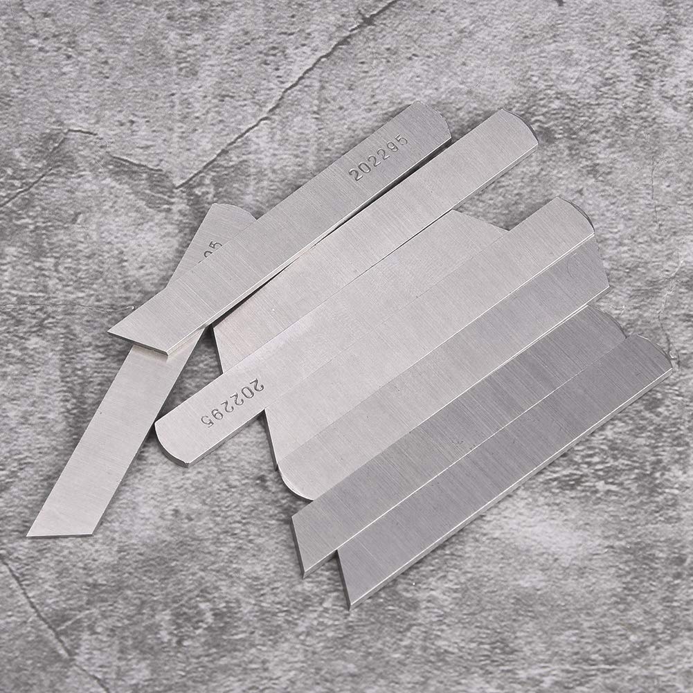 10 Pezzi Kit Ricambio Lama Inferiore In Acciaio Per Macchina Da Cucire Industriale Serger 202295 - 4