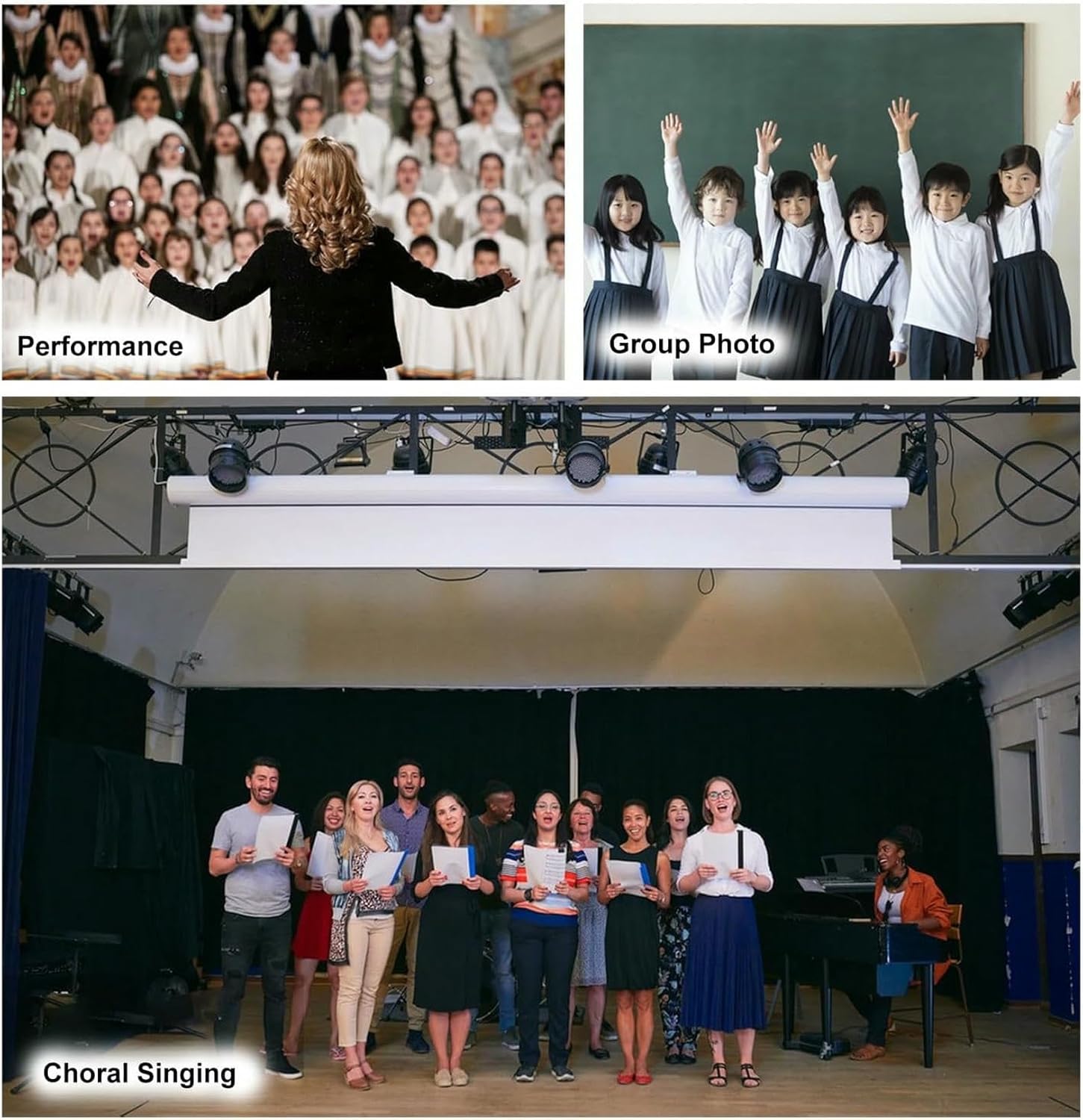 Choral Risers Platform Pack of 1/2, Outdoor Indoor Choir Staircase Step, 20cm High Choral Music Lecture Stand, Speaking Lectern Stool Seat