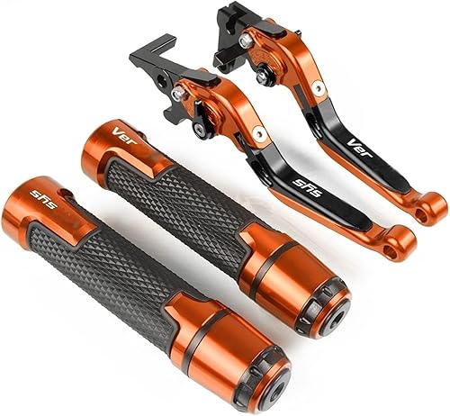 Manija de embrague, accesorios de motocicleta, ajustable, plegable, extensible, palanca de embrague, manillar, agarres de mano, tapa CNC para