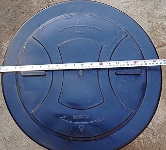 Infinite tech Water tank Cover OD - 17'' inch Plastic LID (500 liter to 1500 Liter)