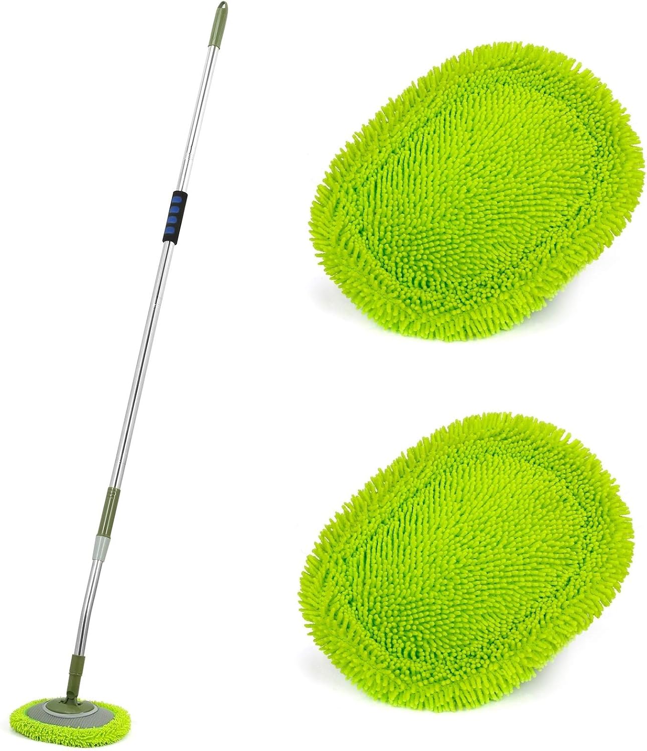 66-car-wash-brush-with-long-handle-caravan-washing-mop-kit-duster-cleaning-product-with-15-labor-saving-elbow-telescopic-stainless-steel-pole-soft-bristle-replacement-head-for-rv-suv-truck-house