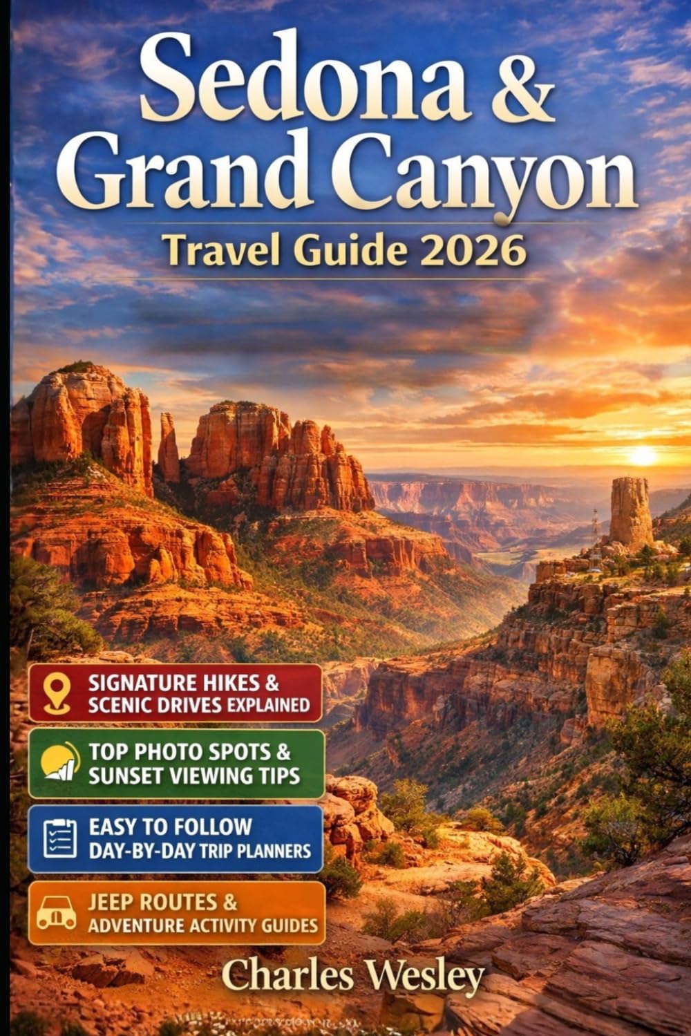Sedona & Grand Canyon Travel Guide 2026: Discover breathtaking red rock landscapes scenic canyon views hidden trails and Arizona adventures