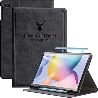Robustrion Deer Pattern Flip Stand Case Cover with S Pen Holder for Samsung Galaxy Tab S6 Lite 10.4 inch SM-P610/P615/P613 Price In India