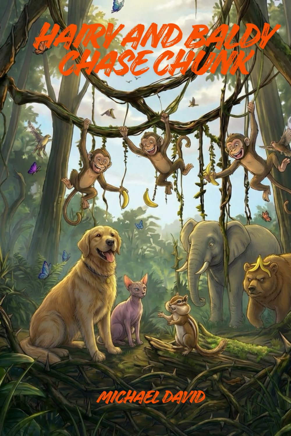 Hairy and Baldy Chase Chunk (Hairy and Baldy's Jungle Adventures)