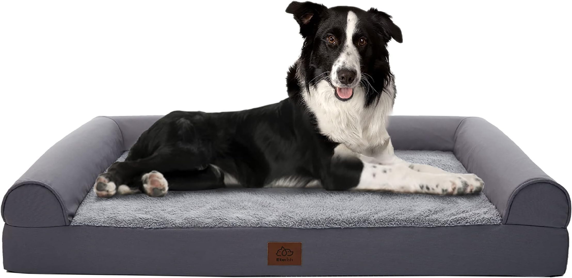 Eterish Large Orthopedic Dog Sofa Bed for Medium, Large Dogs up to 85